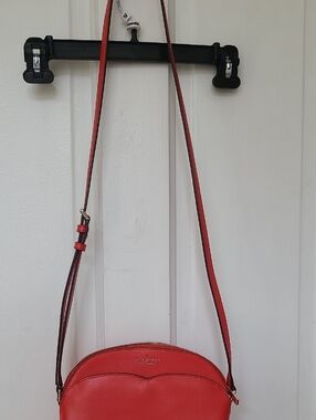 kate spade Coral-Red Leather Crossbody